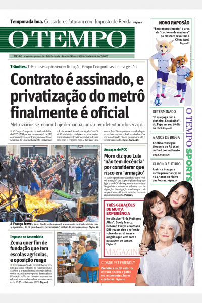 O TEMPO - Edição de 24 de março de 2023