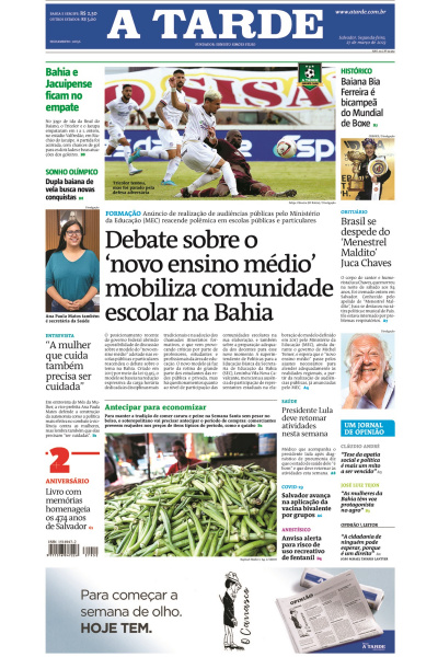 A TARDE - Edição de 27 de março de 2023