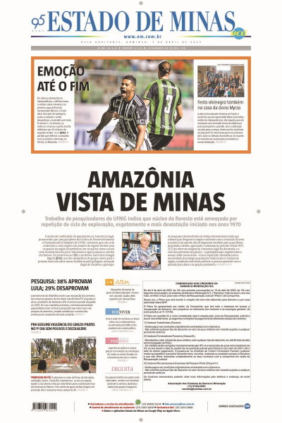 Estado de Minas - Edição de 2 de abril de 2023