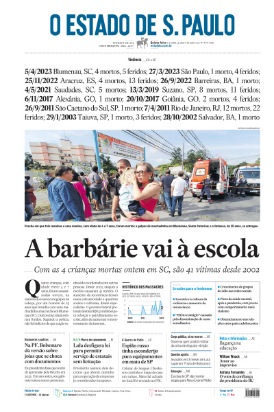 Estadão - Edição de 06 de Abril de 2023