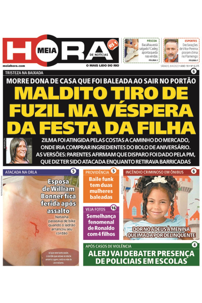 Meia Hora - Edição de 8 de abril de 2023