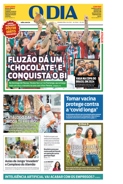 O DIA - Edição de 10 de Abril de 2023