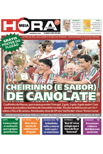 Meia Hora - Edição de 10 de abril de 2023