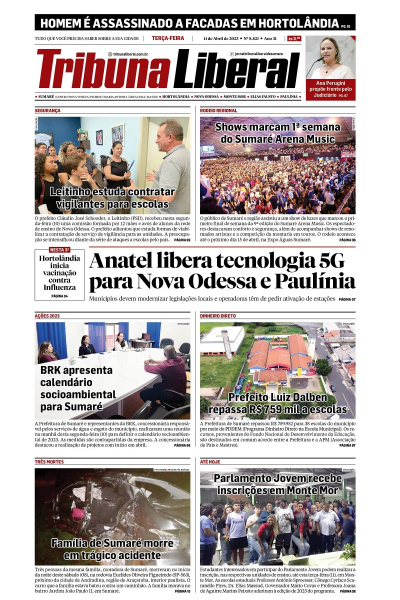 Tribuna Liberal - Edição de 11 de Abril de 2023