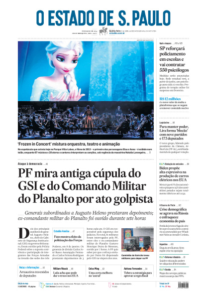 Estadão - Edição de 13 de Abril de 2023