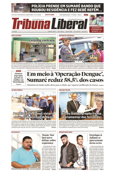 Tribuna Liberal - Edição de 14 de abril de 2023