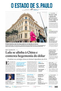 Estadão - Edição de 14 de Abril de 2023