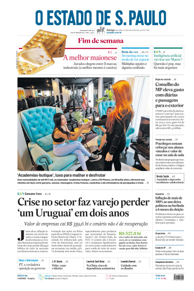 Estadão - Edição de 16 de Abril de 2023