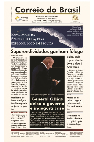 Correio do Brasil – Edição de 20 a 24 de abril de 2023