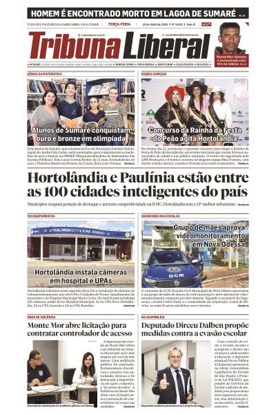 Tribuna Liberal - Edição de 25 de abril de 2023