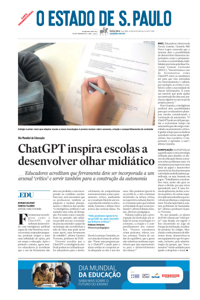 Estadão - Edição de 28 de Abril de 2023