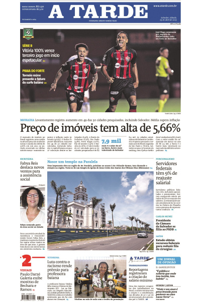 A TARDE - Edição de 29 de abril de 2023