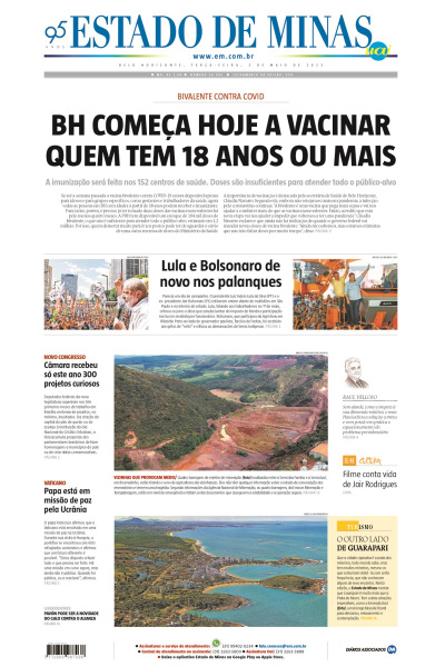 Estado de Minas - Edição de 02 de maio de 2023