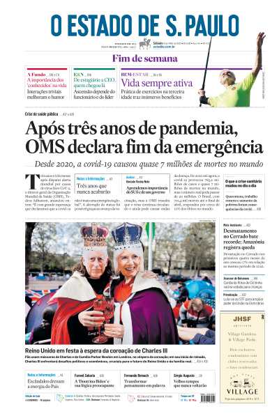 Estadão - Edição de 06 de Maio de 2023