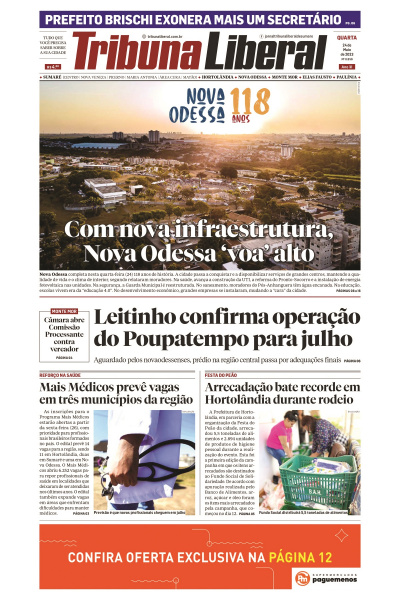 Tribuna Liberal - Edição de 24 de maio de 2023