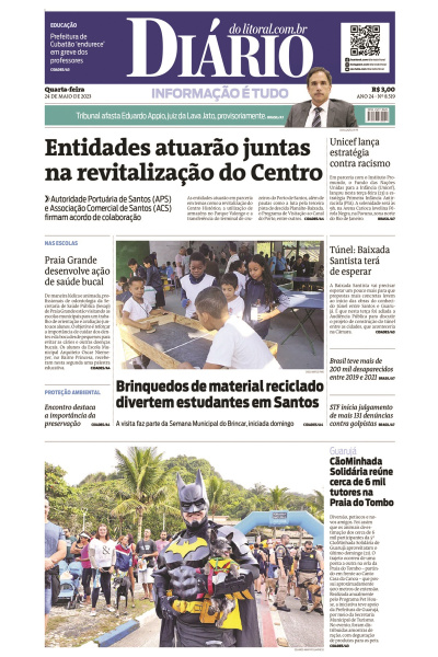 Diário do Litoral – Edição de 23 de maio de 2023
