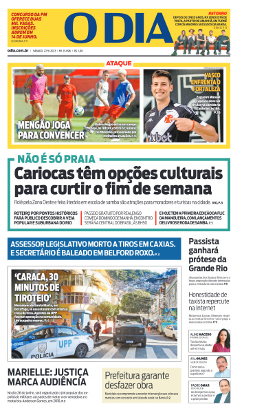 O DIA - Edição de 27 de Maio de 2023