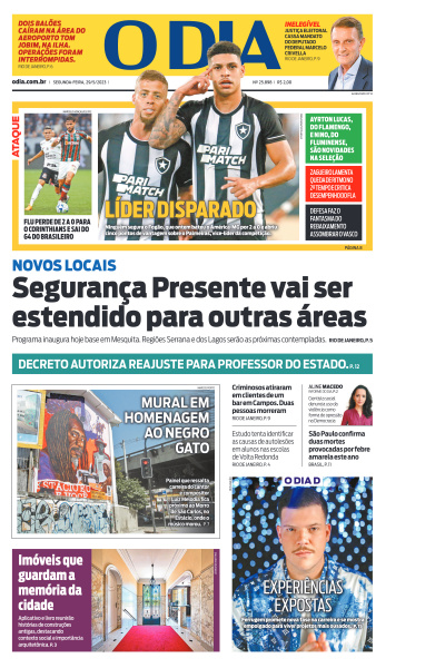 O DIA - Edição de 29 de Maio de 2023