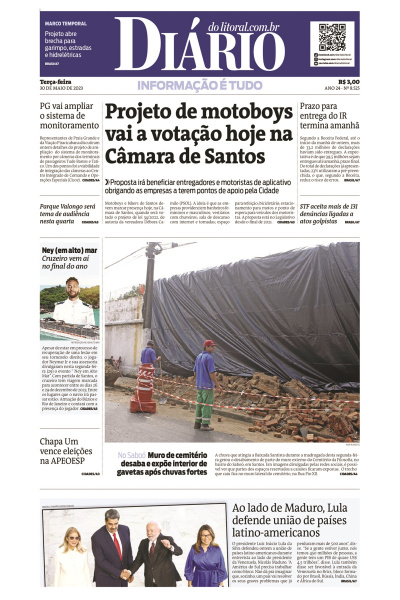 Diário do Litoral – Edição de 30 de maio de 2023