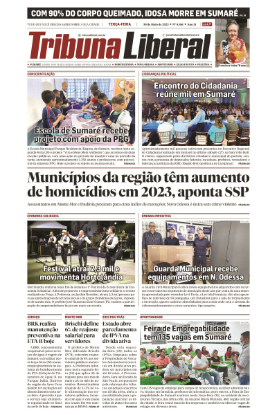 Tribuna Liberal - Edição de 30 de maio de 2023