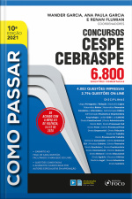 Concursos Cespe Cebraspe: 6.800 Questões Comentadas