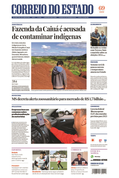 Correio do Estado - Edição de 05 de junho de 2023