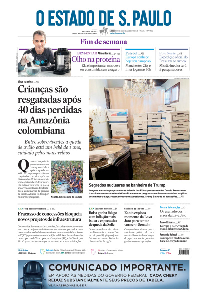 Estadão - Edição de 10 de Junho de 2023