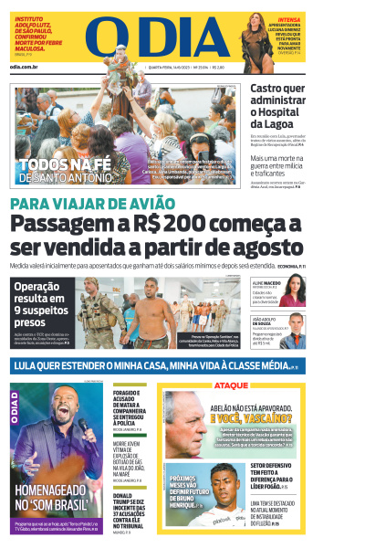 O DIA - Edição de 14 de Junho de 2023