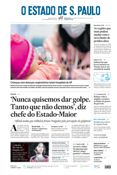 Estadão - Edição de 21 de Junho de 2023
