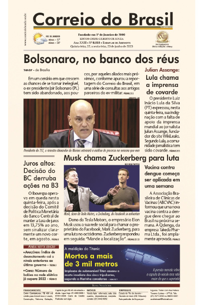 Correio do Brasil – Edição de 22 e 23 de junho de 2023