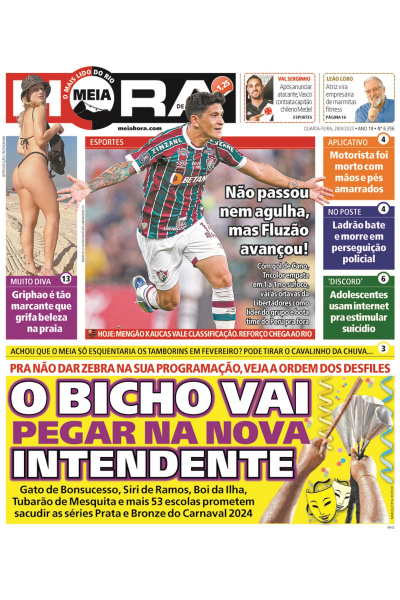 Meia Hora - Edição de 28 de junho de 2023