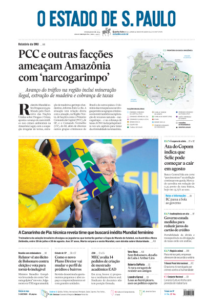 Estadão - Edição de 28 de Junho de 2023