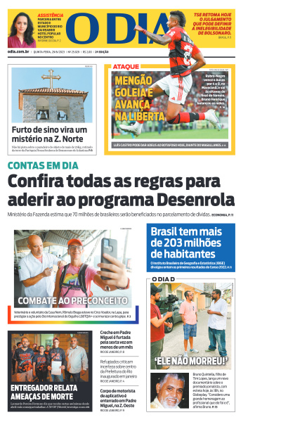 O DIA - Edição de 29 de Junho de 2023