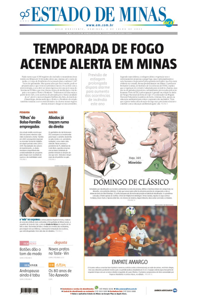 Estado de Minas - Edição de 02 de julho de 2023