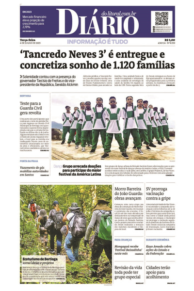 Diário do Litoral – Edição de 04 de julho de 2023