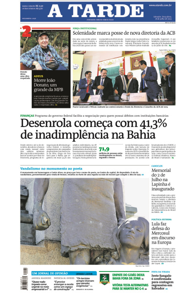 A TARDE - Edição de 18 de julho de 2023