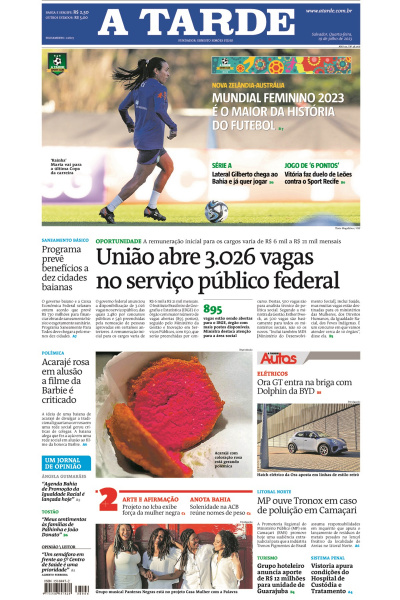 A TARDE - Edição de 19 de julho de 2023