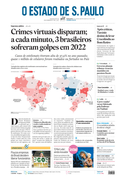 Estadão - Edição de 21 de Julho de 2023