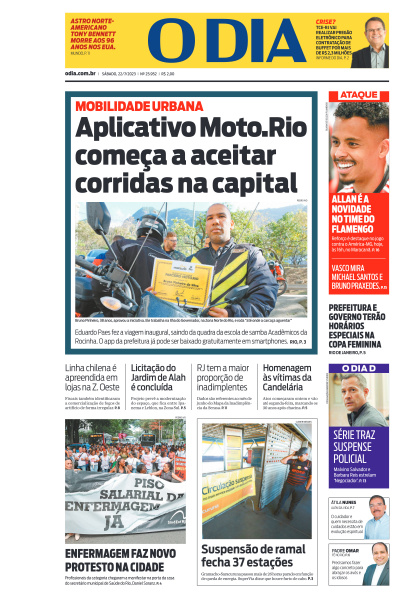 O DIA - Edição de 22 de Julho de 2023