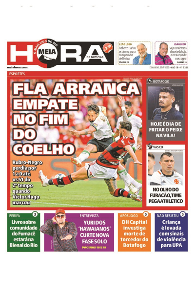 Meia Hora - Edição de 23 de julho de 2023