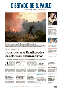 Estadão - Edição de 27 de Julho de 2023