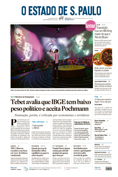 Estadão - Edição de 28 de Julho de 2023