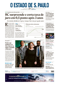 Estadão - Edição de 03 de Agosto de 2023
