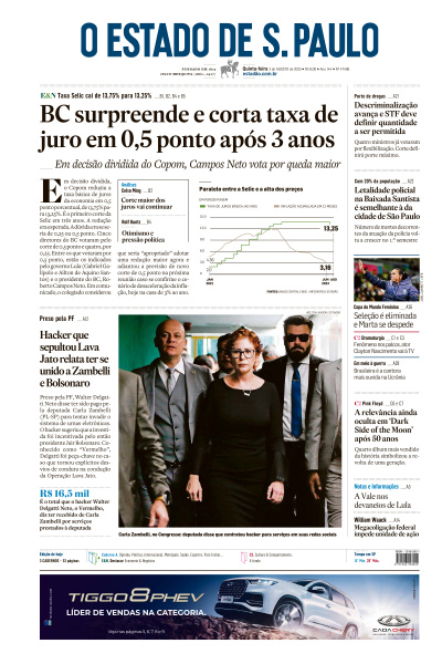 Estadão - Edição de 03 de Agosto de 2023