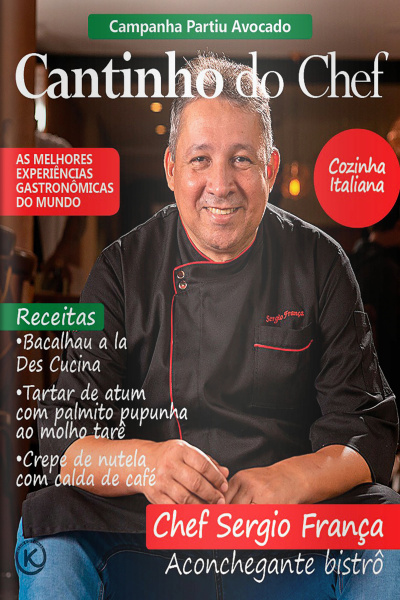 Cantinho do Chef Ed. 40 - Chef Sergio França
