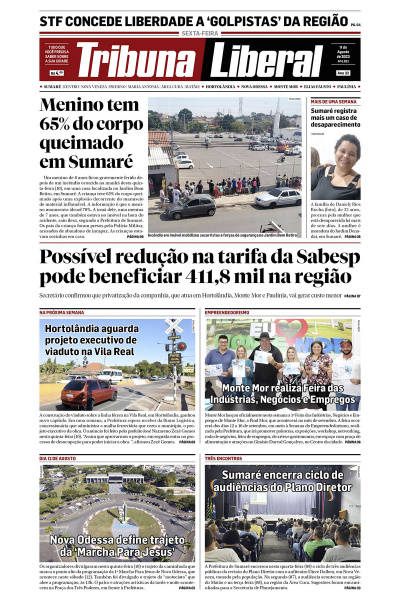 Tribuna Liberal - Edição de 11 de agosto de 2023