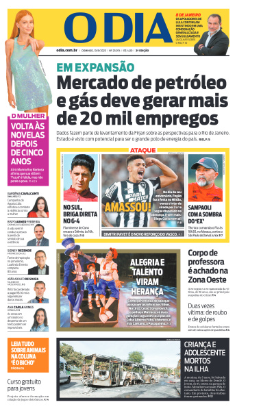 O DIA - Edição de 13 de Agosto de 2023