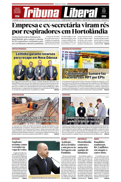 Tribuna Liberal - Edição de 17 de agosto de 2023