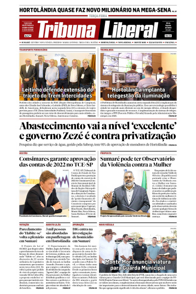 Tribuna Liberal - Edição de 22 de agosto de 2023