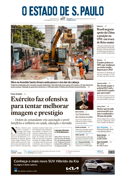 Estadão - Edição de 22 de Agosto de 2023